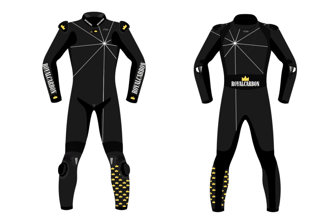 Pack Bronze Combinaison moto personnalisée - 3 designs en édition limitée