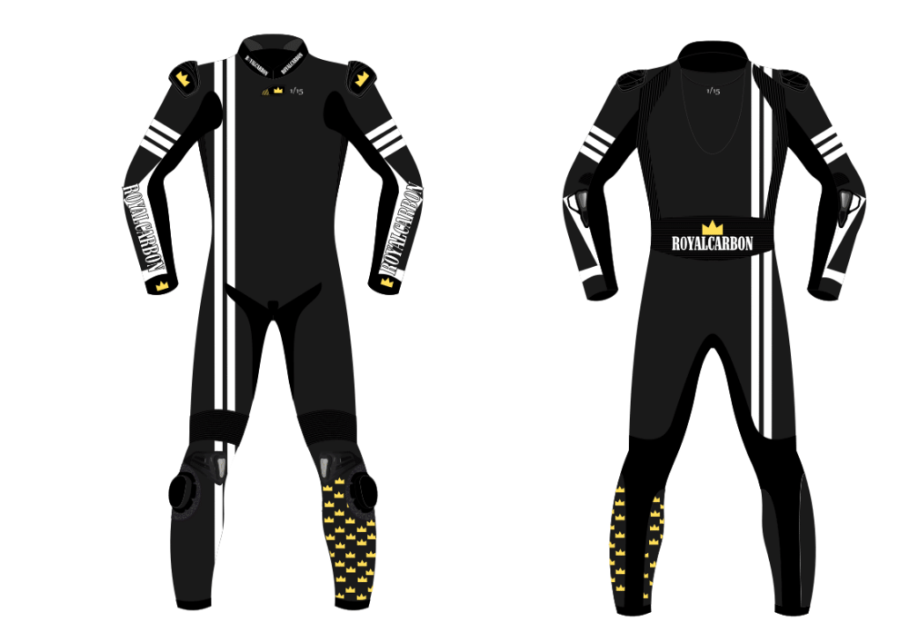 Pack Bronze Combinaison moto personnalisée - 3 designs en édition limitée