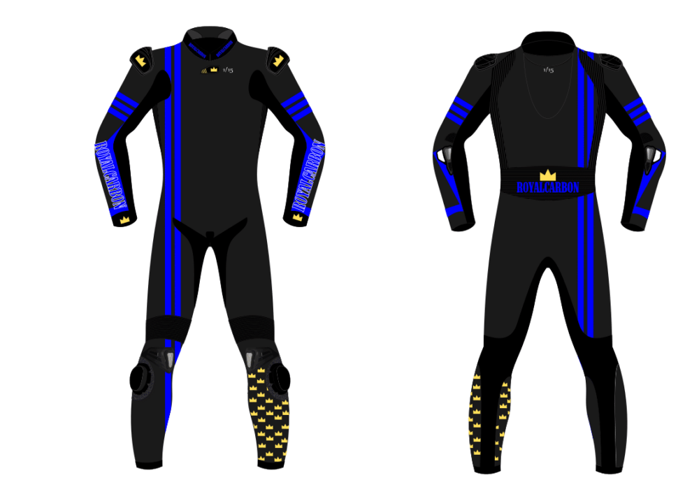 Pack Bronze Combinaison moto personnalisée - 3 designs en édition limitée