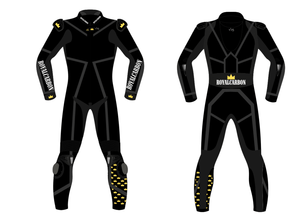 Pack Bronze Combinaison moto personnalisée - 3 designs en édition limitée