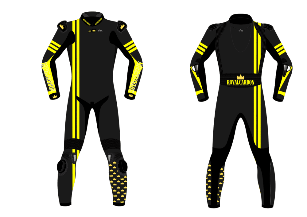 Pack Bronze Combinaison moto personnalisée - 3 designs en édition limitée