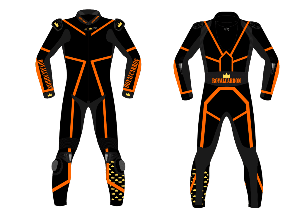 Pack Bronze Combinaison moto personnalisée - 3 designs en édition limitée