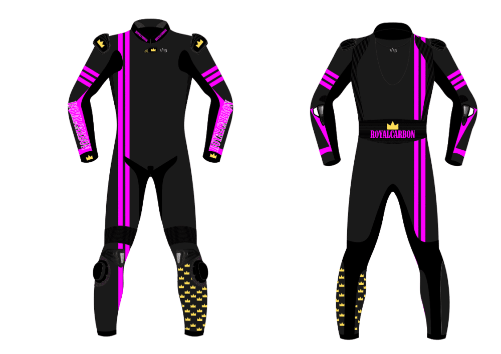 Pack Bronze Combinaison moto personnalisée - 3 designs en édition limitée