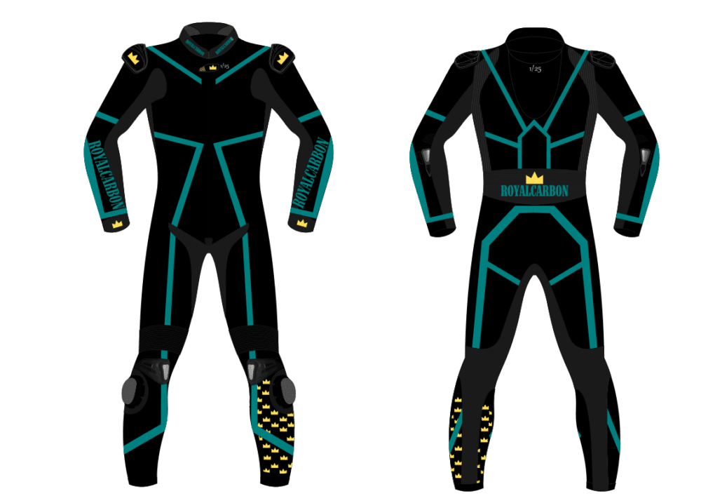 Pack Bronze Combinaison moto personnalisée - 3 designs en édition limitée