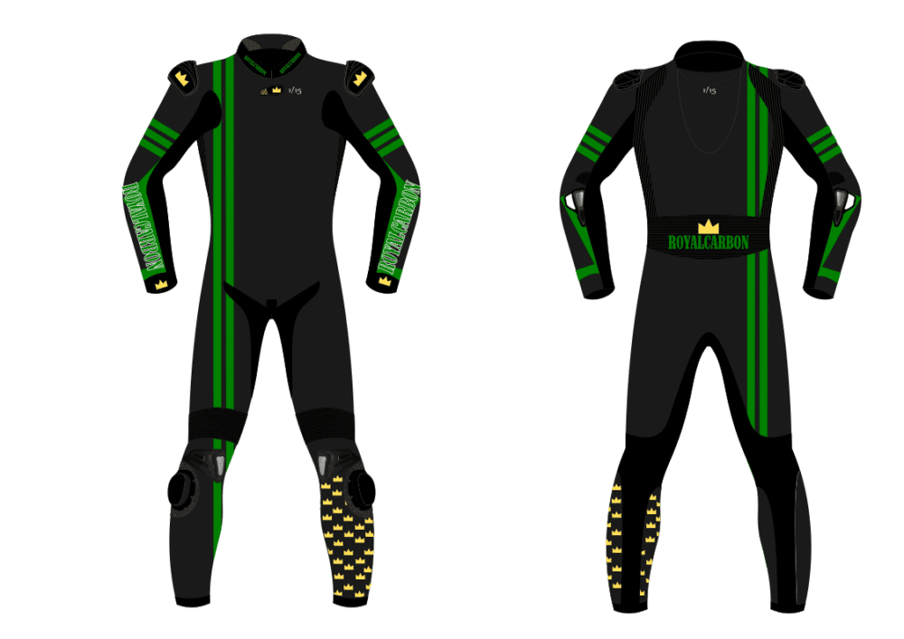 Pack Bronze Combinaison moto personnalisée - 3 designs en édition limitée