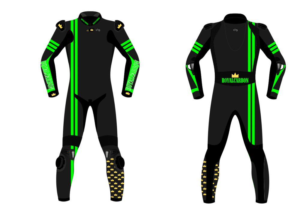 Pack Bronze Combinaison moto personnalisée - 3 designs en édition limitée