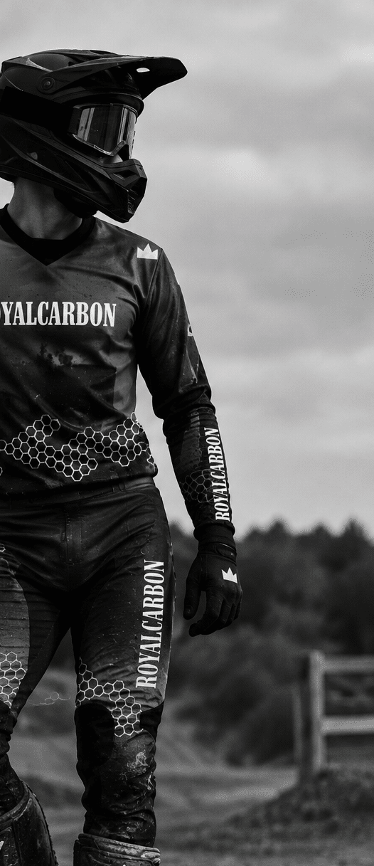 moto cross royalcarbon gamme or