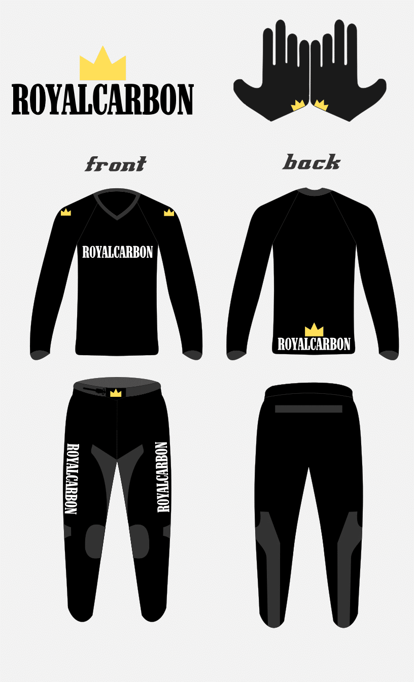 MOTO CROSS ROYALCARBON TRAINING EQUIPEMENT